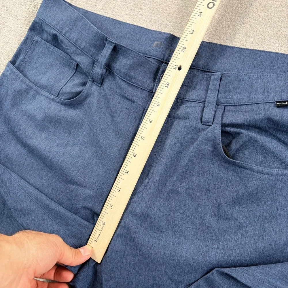 Travis Mathew Open To Close Performance Golf Pants in Blue Men 36x30 (Tag 34)